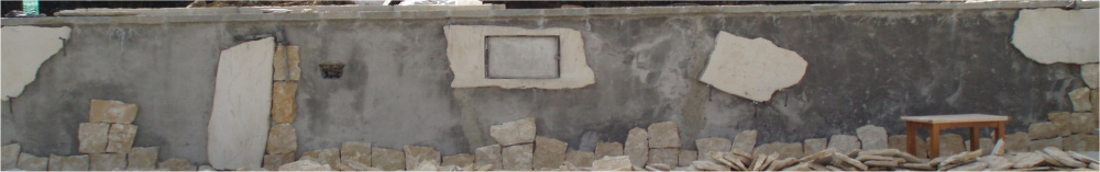 Pietra di Credaro spessore cm 3 lastre bianche pietra di Modica